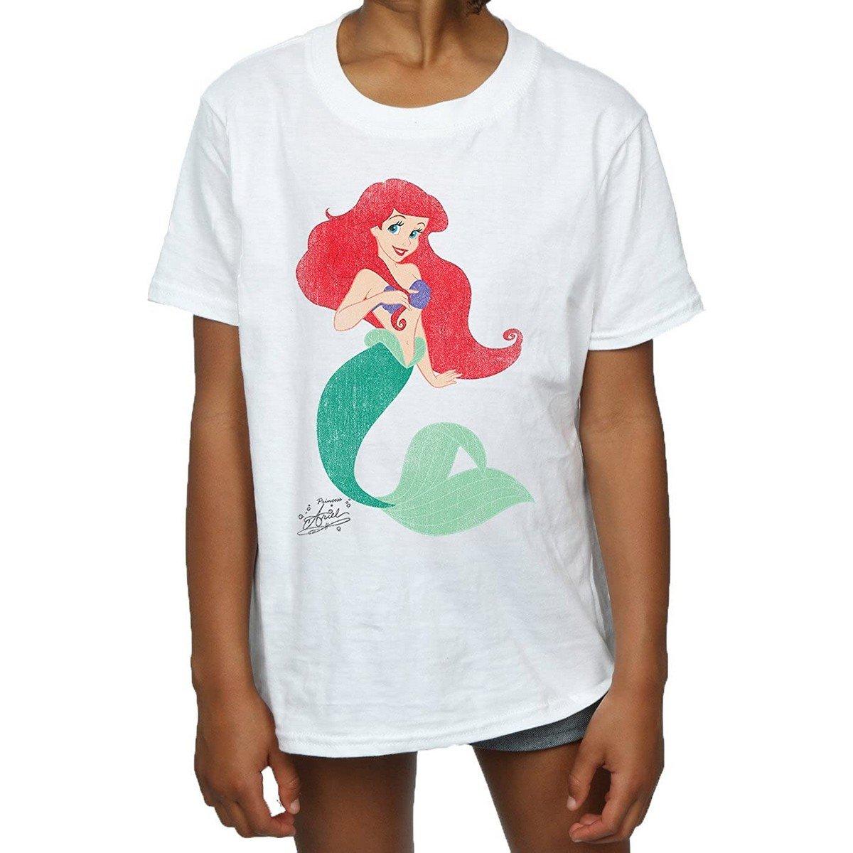 Disney PRINCESS - TShirt, 128, Weiss von Disney PRINCESS