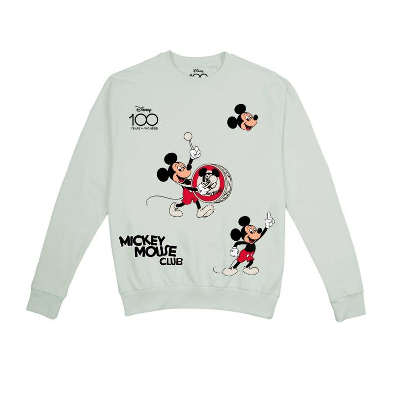 100 Years Sweatshirt Rundhalsausschnitt Damen Grau XL von Disney