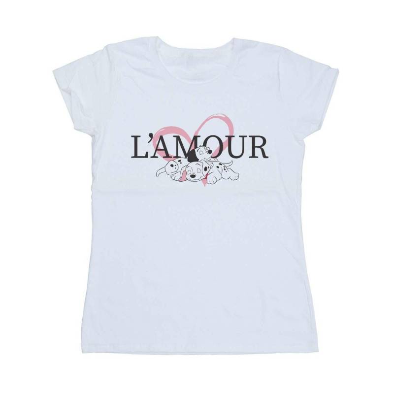 101 Dalmatians L'amour Tshirt Damen Weiss S von Disney