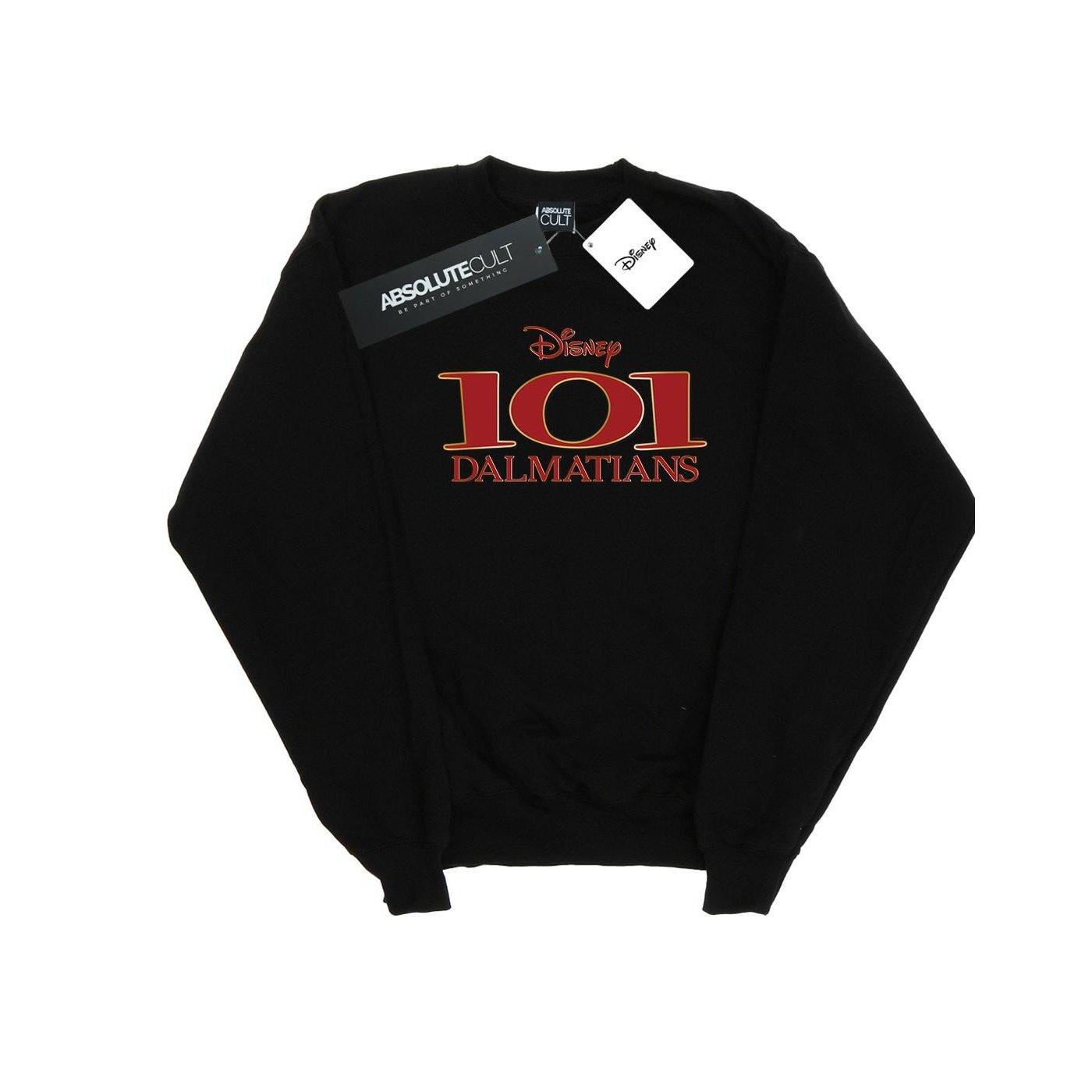 101 Dalmatians Logo Sweatshirt Herren Schwarz S von Disney