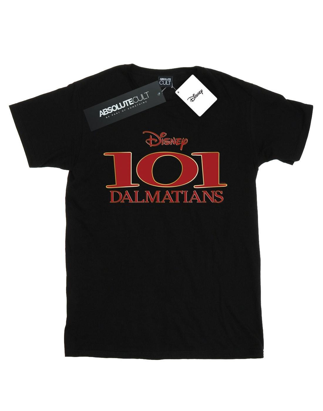 101 Dalmatians Logo Tshirt Damen Schwarz L von Disney