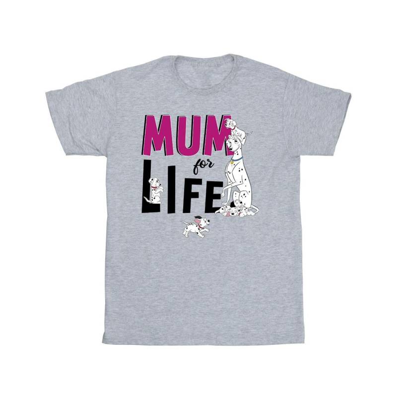 101 Dalmatians Mum For Life Tshirt Herren Grau 3XL von Disney