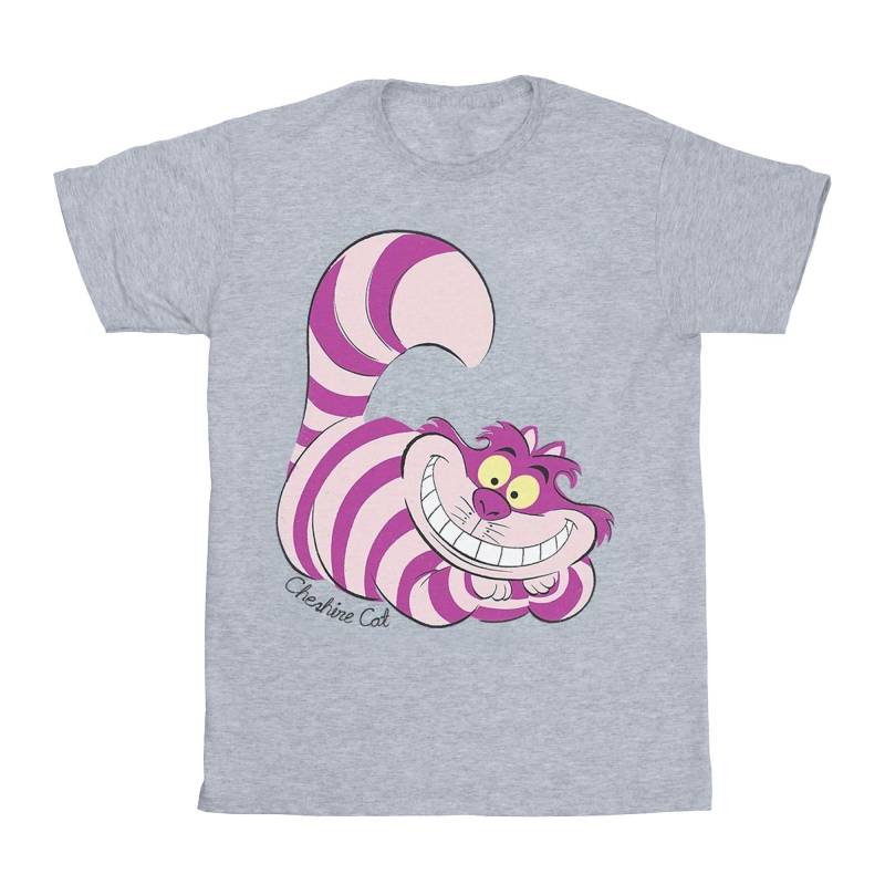 Alice In Wonderland Cheshire Cat Tshirt Jungen Grau 128 von Disney