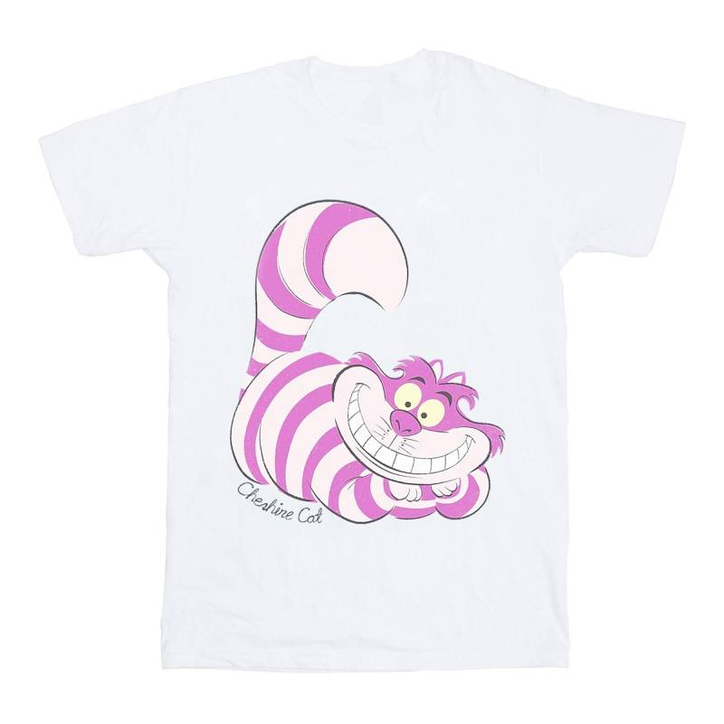 Alice In Wonderland Cheshire Cat Tshirt Jungen Weiss 116 von Disney