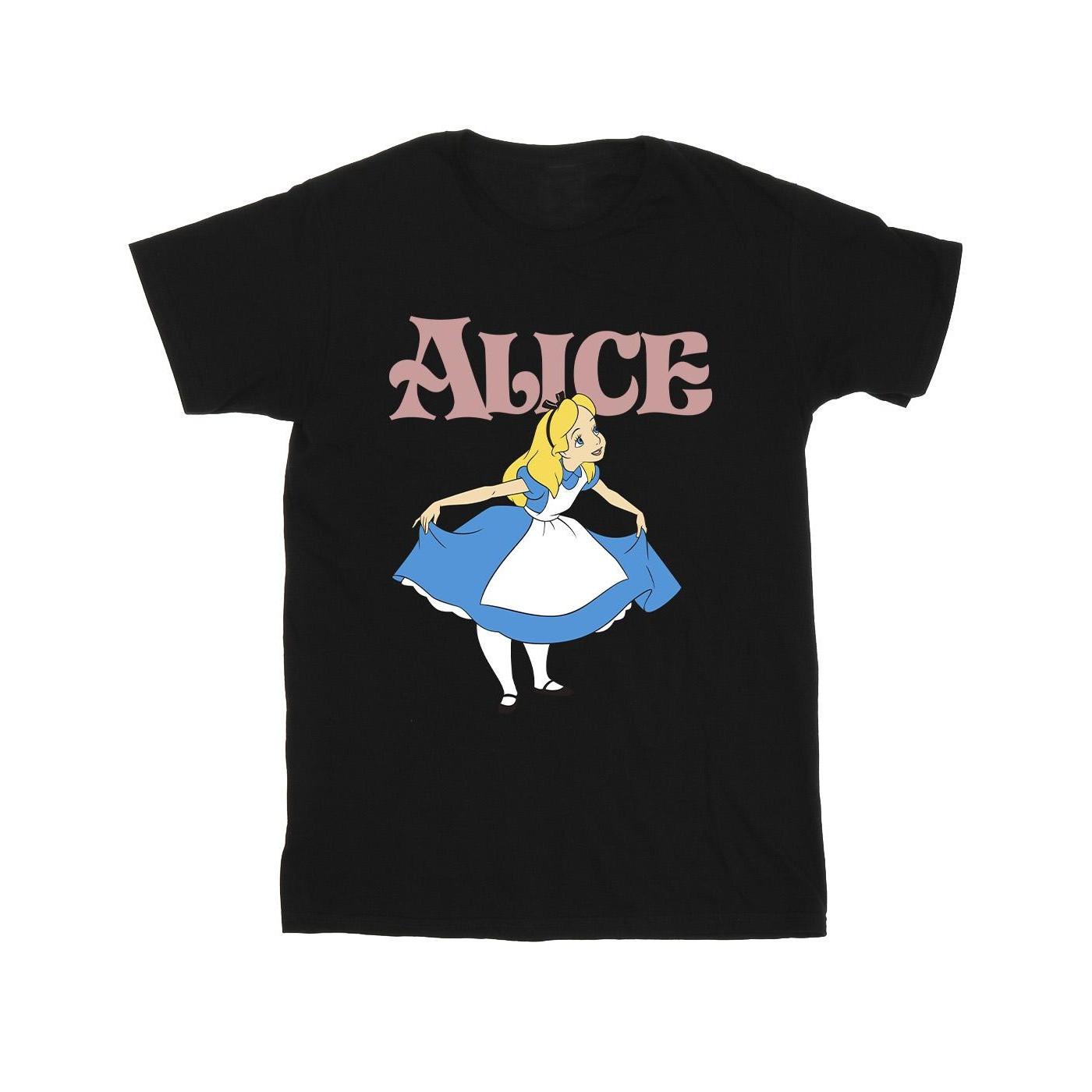 Alice In Wonderland Take A Bow Tshirt Herren Schwarz M von Disney