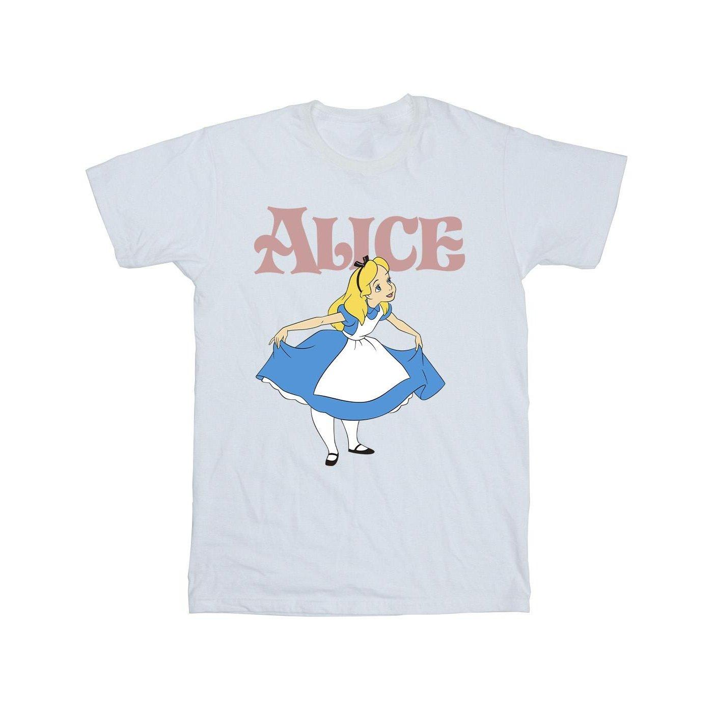 Alice In Wonderland Take A Bow Tshirt Herren Weiss 3XL von Disney