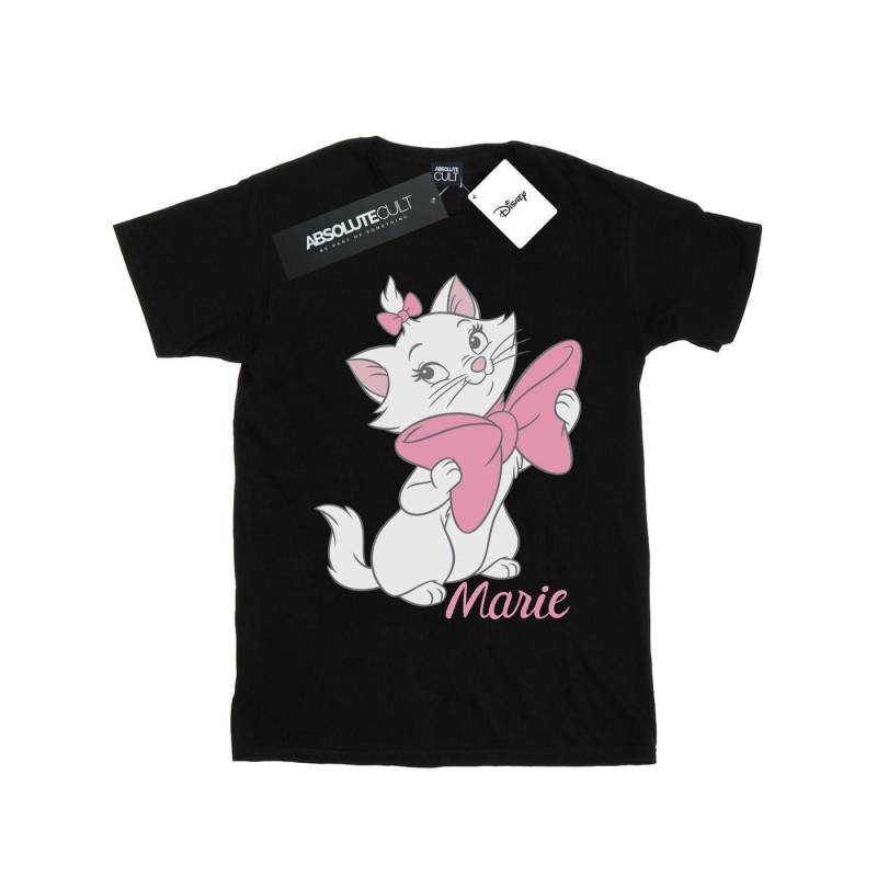 Aristocats Marie Bow Tshirt Damen Schwarz XXL von Disney