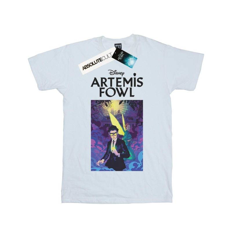 Artemis Fowl Book Cover Tshirt Damen Weiss 5XL von Disney