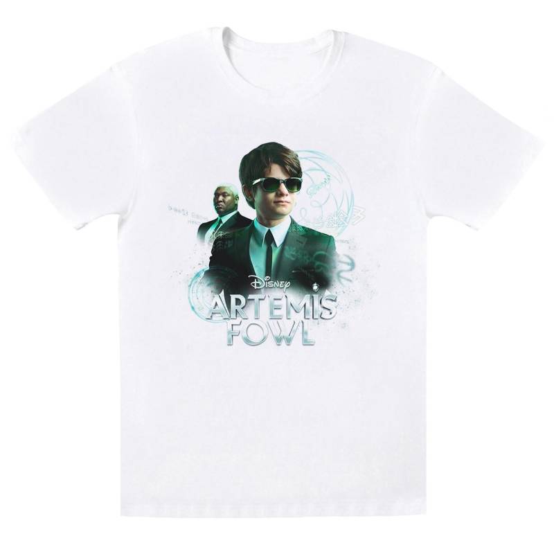 Artemis Fowl Butler Poster Tshirt Jungen Weiss 104 von Disney