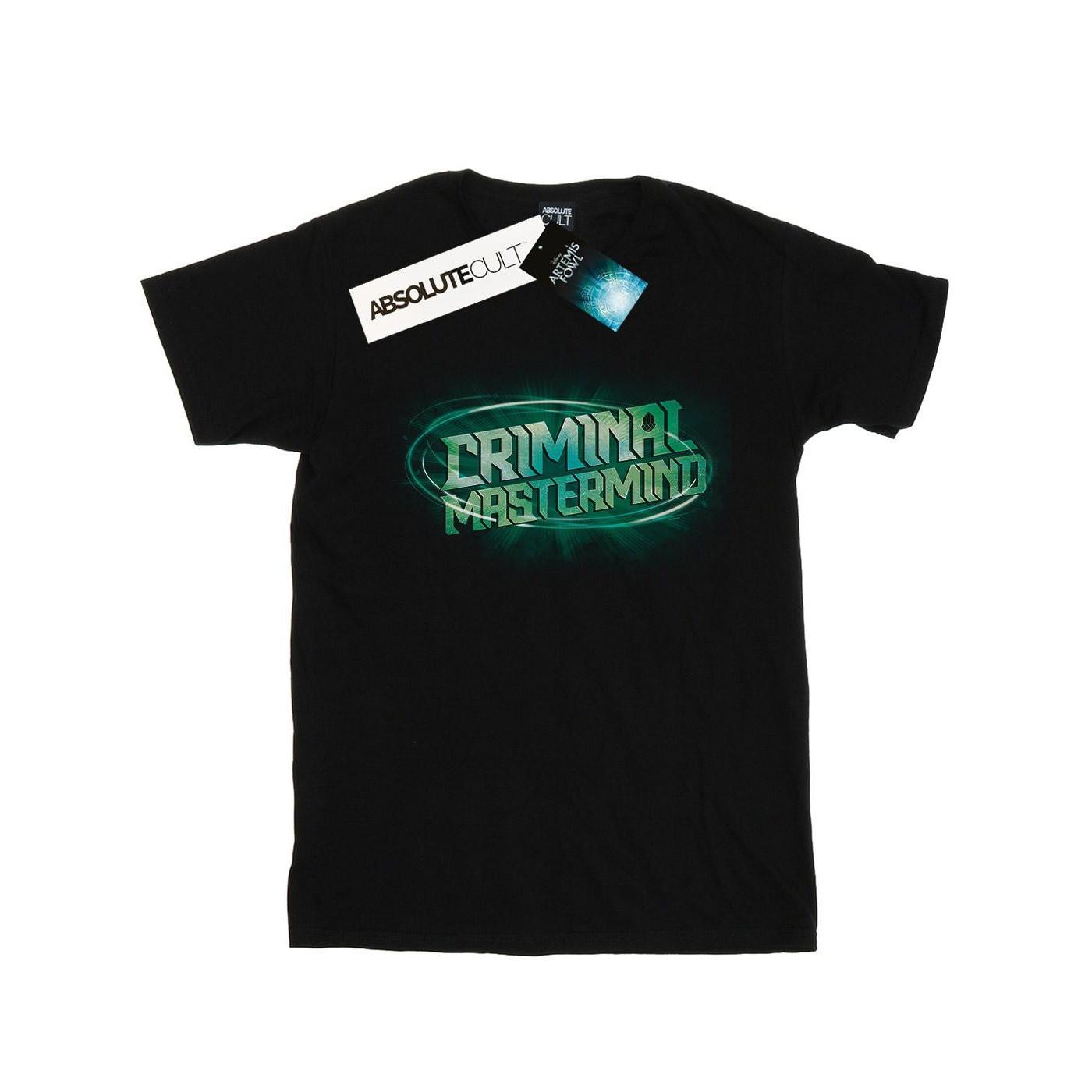 Artemis Fowl Criminal Mastermind Tshirt Jungen Schwarz 140/146 von Disney