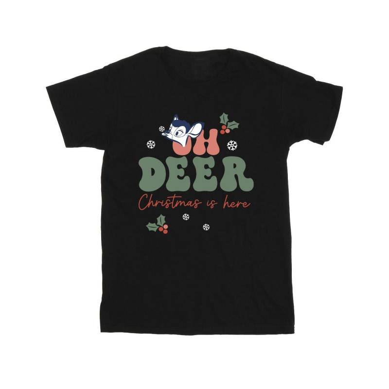 Bambi Oh Deer Tshirt Herren Schwarz 4XL von Disney