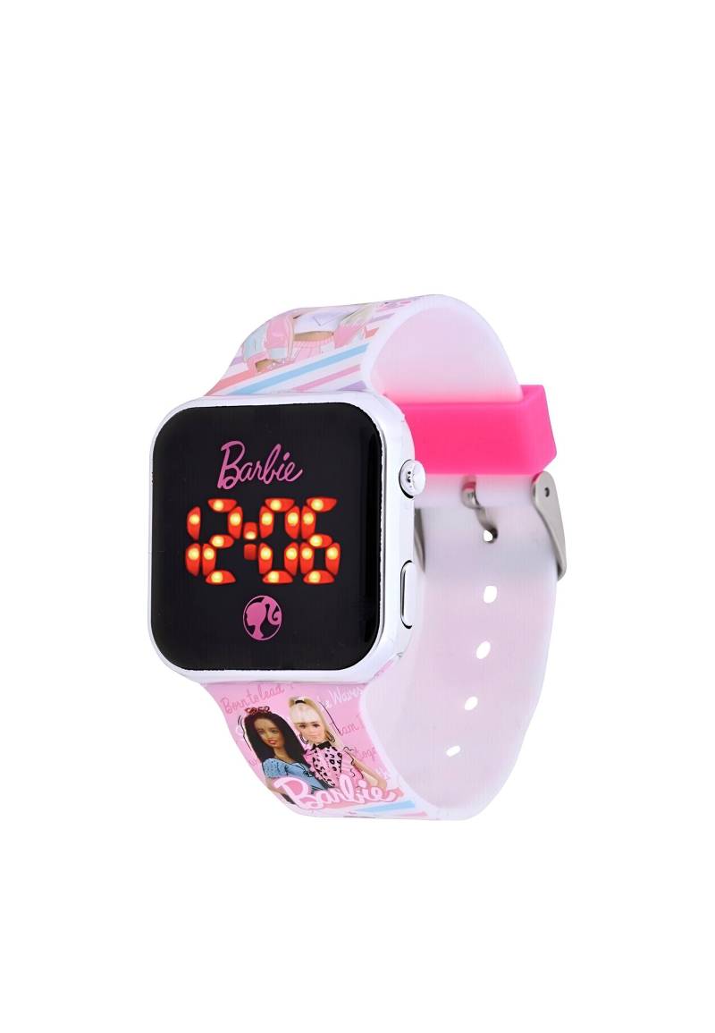 Barbie Led Watch Unisex Pink ONE SIZE von Disney