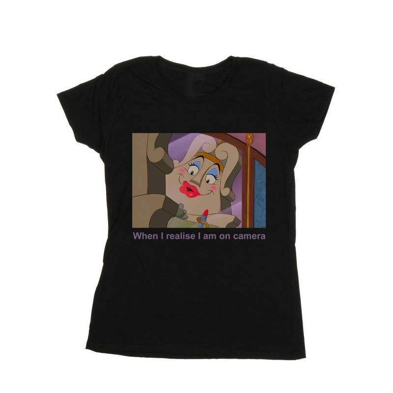 Beauty And The Beast Madame De La Grande Bouche Tshirt Damen Schwarz M von Disney