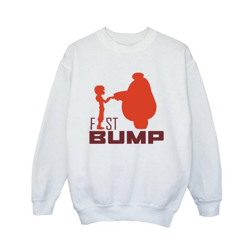 Big Hero 6 Baymax Fist Bump Cutout Sweatshirt Unisex Weiss 116 von Disney