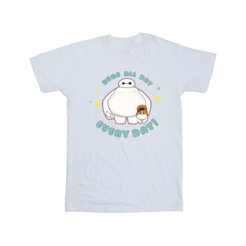 Big Hero 6 Baymax Hugs Everyday Tshirt Herren Weiss M von Disney