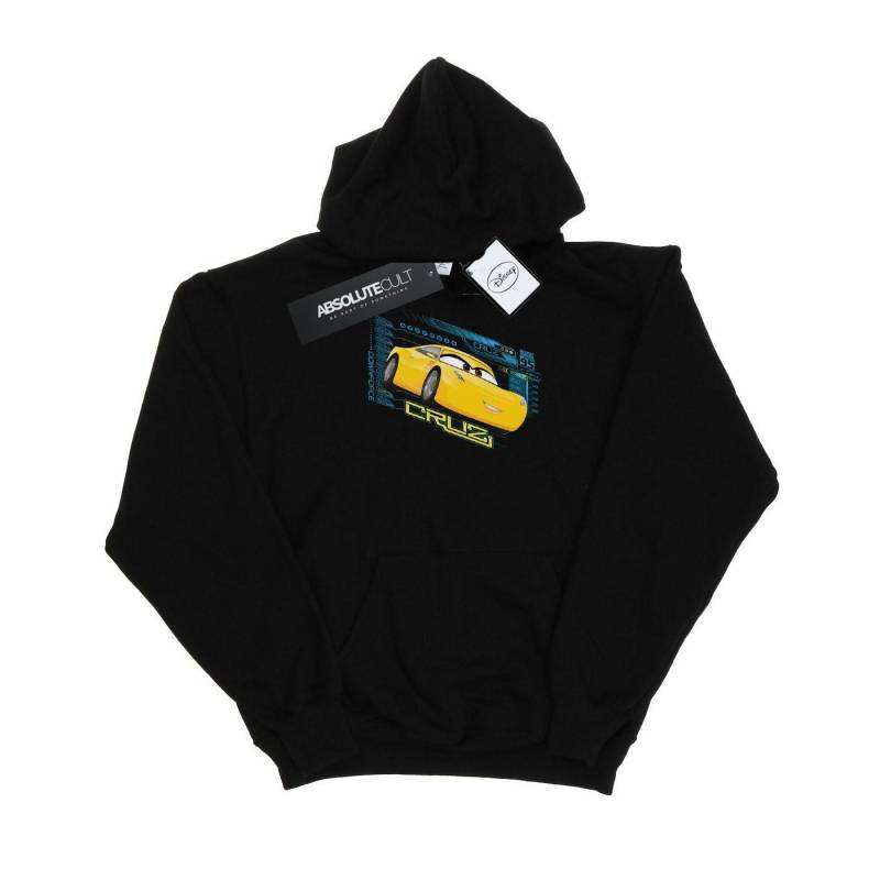 Cars Cruz Ramirez Kapuzenpullover Unisex Schwarz 128 von Disney