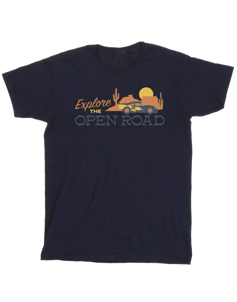 Cars Explore The Open Road Tshirt Herren Marine 5XL von Disney