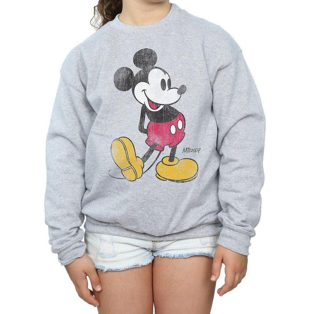 Disney - Classic Kick Sweatshirt, 140/146, Grau von Disney