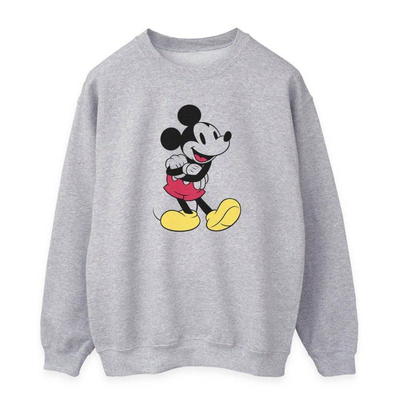 Disney - Classic Sweatshirt, für Damen, Grau, Größe M von Disney