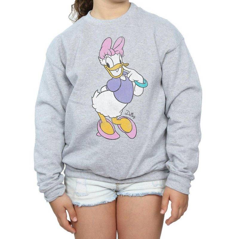 Disney - Classic Sweatshirt, 116, Grau von Disney