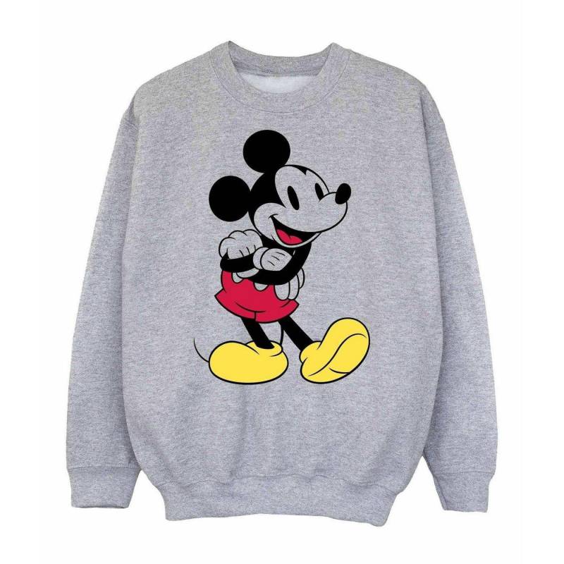 Classic Sweatshirt Mädchen Grau 128 von Disney