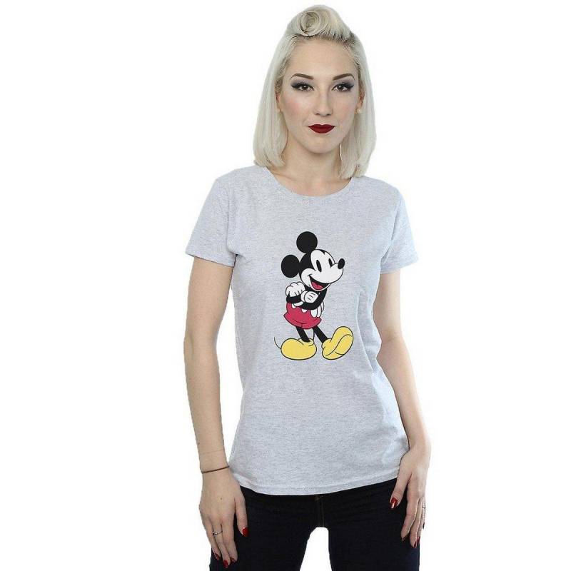 Classic Tshirt Damen Grau L von Disney