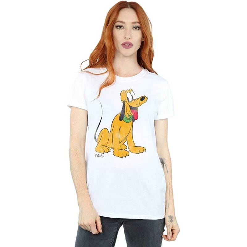 Classic Tshirt Damen Weiss L von Disney