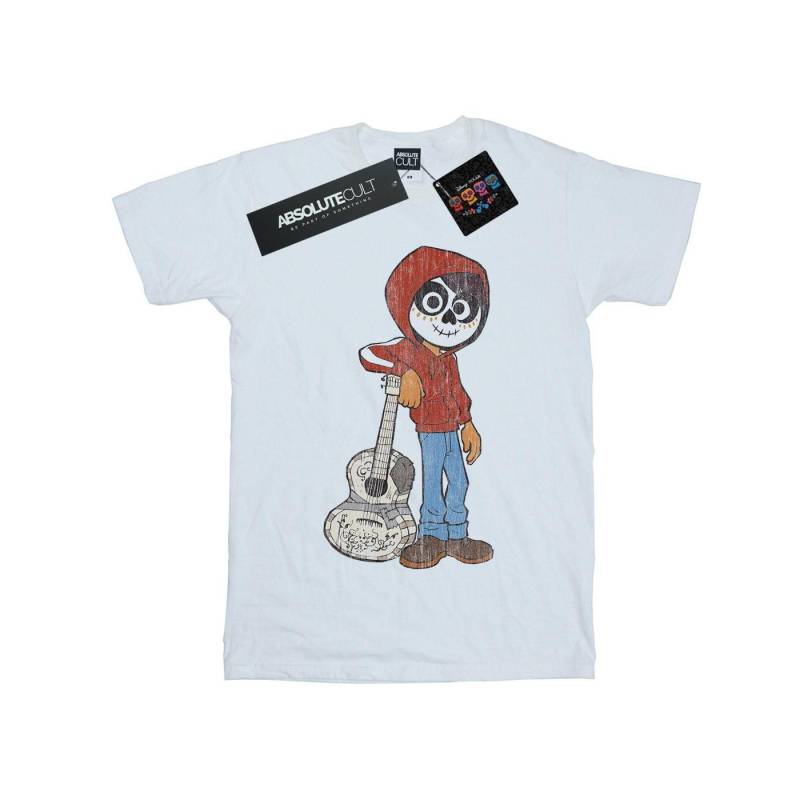 Coco Miguel With Guitar Tshirt Jungen Weiss 116 von Disney