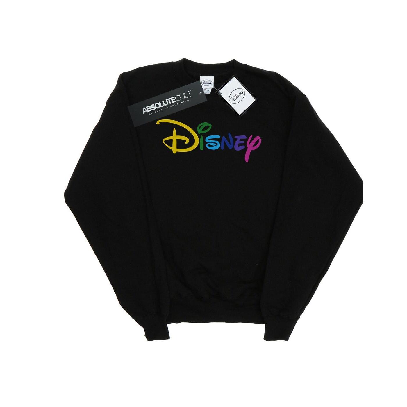 Colour Logo Sweatshirt Herren Schwarz XL von Disney