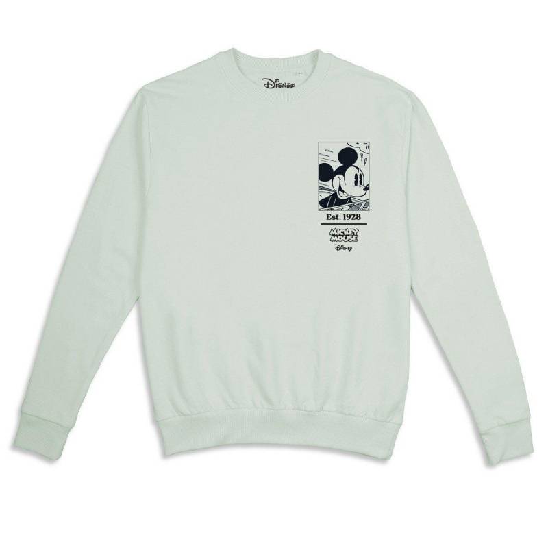 Comic Book Mickey Sweatshirt Damen Grau XL von Disney