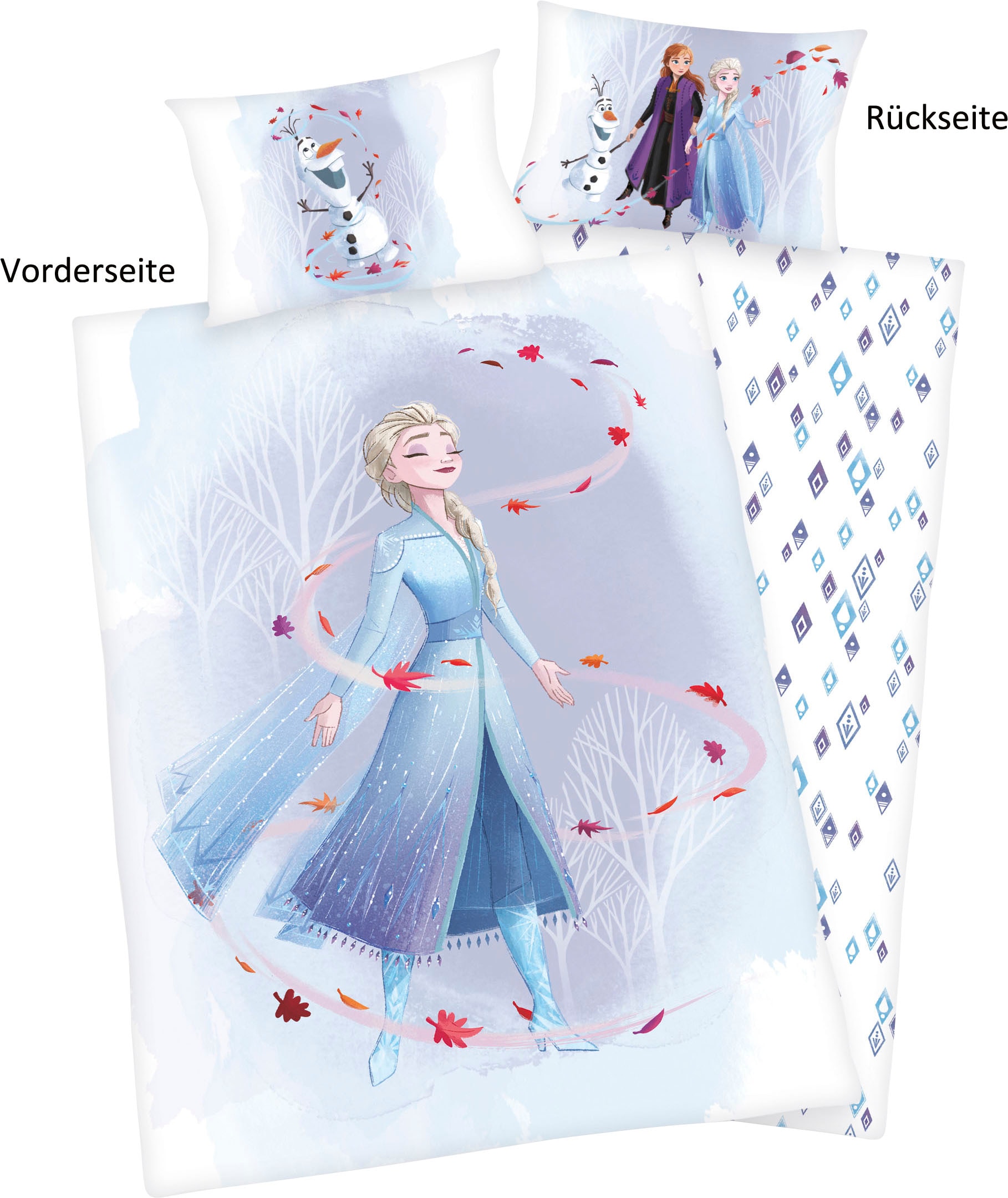 Disney Babybettwäsche »Disney´s Eiskönign«, mit liebevollem Motiv von Disney