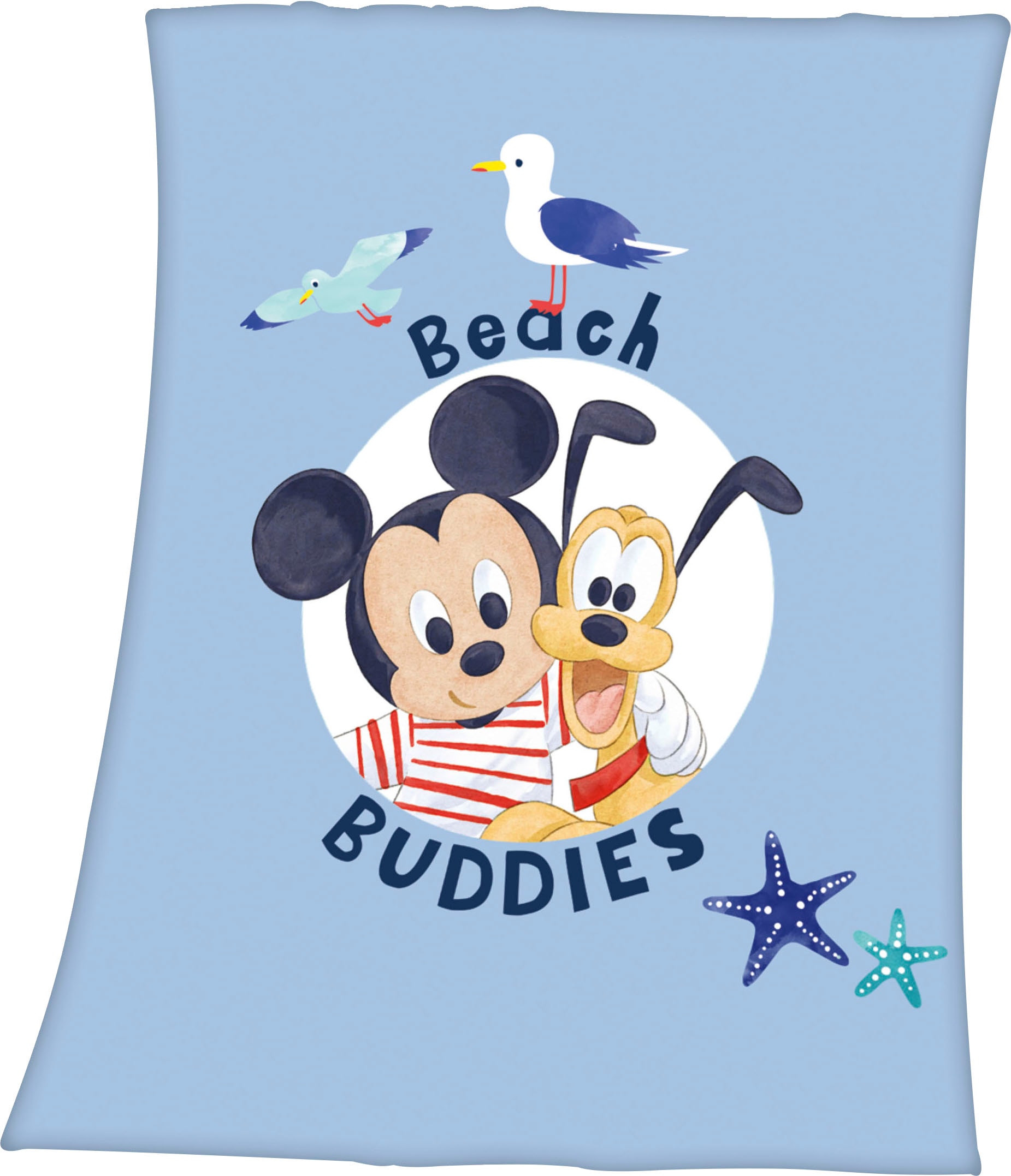 Disney Babydecke »Mickey Mouse«, mit liebevollem Mickey Mouse Motiv, Kuscheldecke von Disney