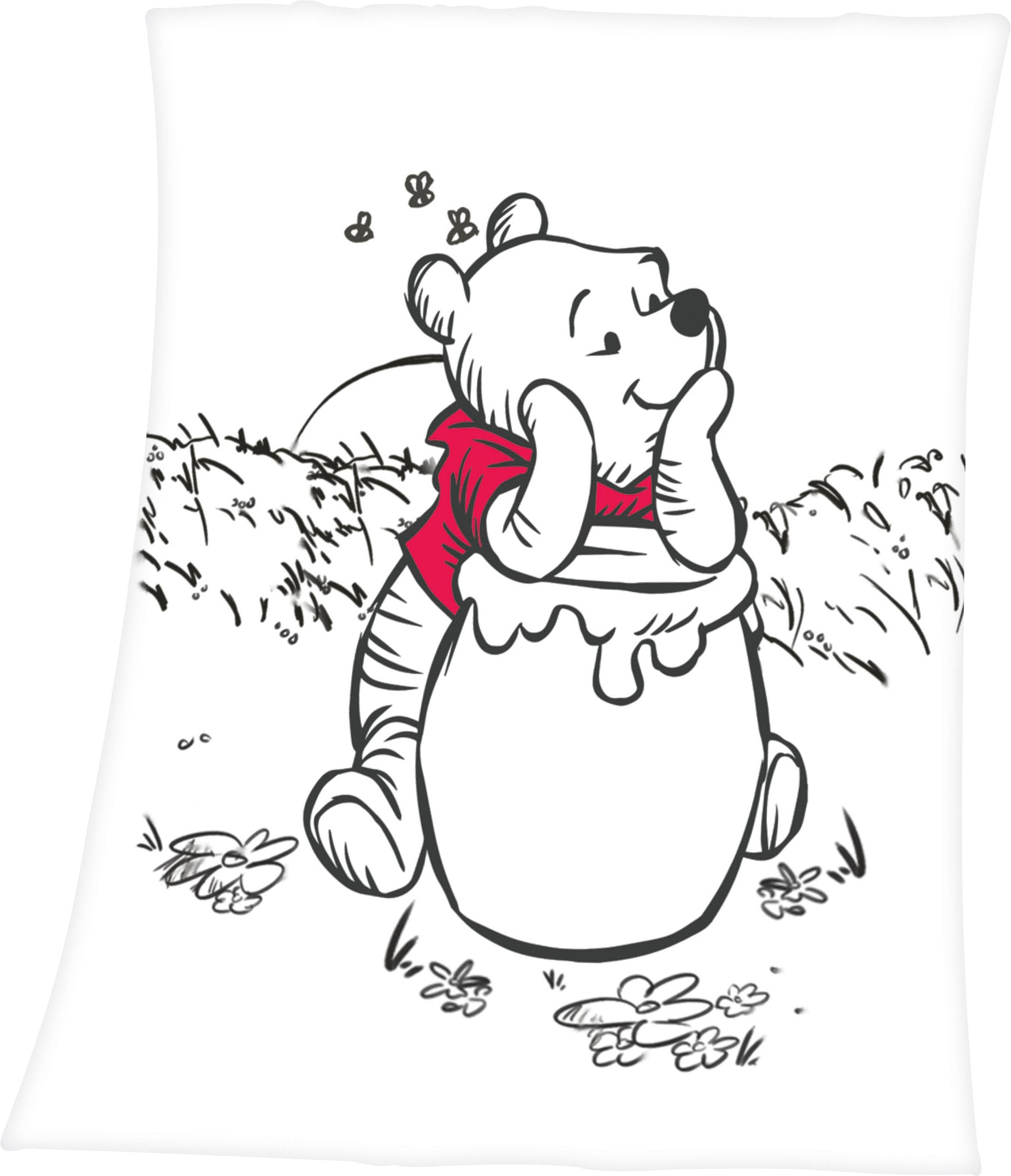 Disney Babydecke »Winnie Pooh«, mit liebevollem Winnie Pooh Motiv, Kuscheldecke von Disney