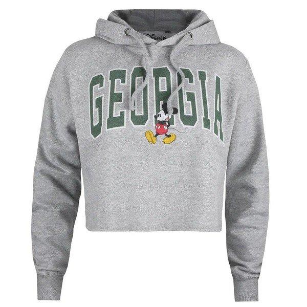 Georgia Kurzes Hoodie Damen Grau L von Disney