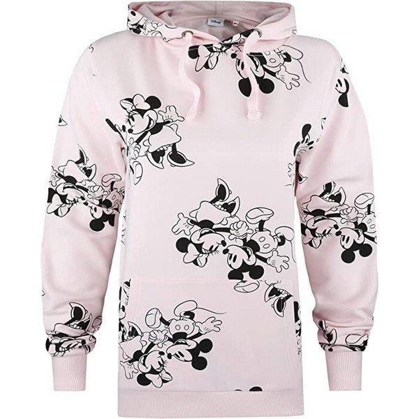 Kapuzenpullover Damen Pink XL von Disney