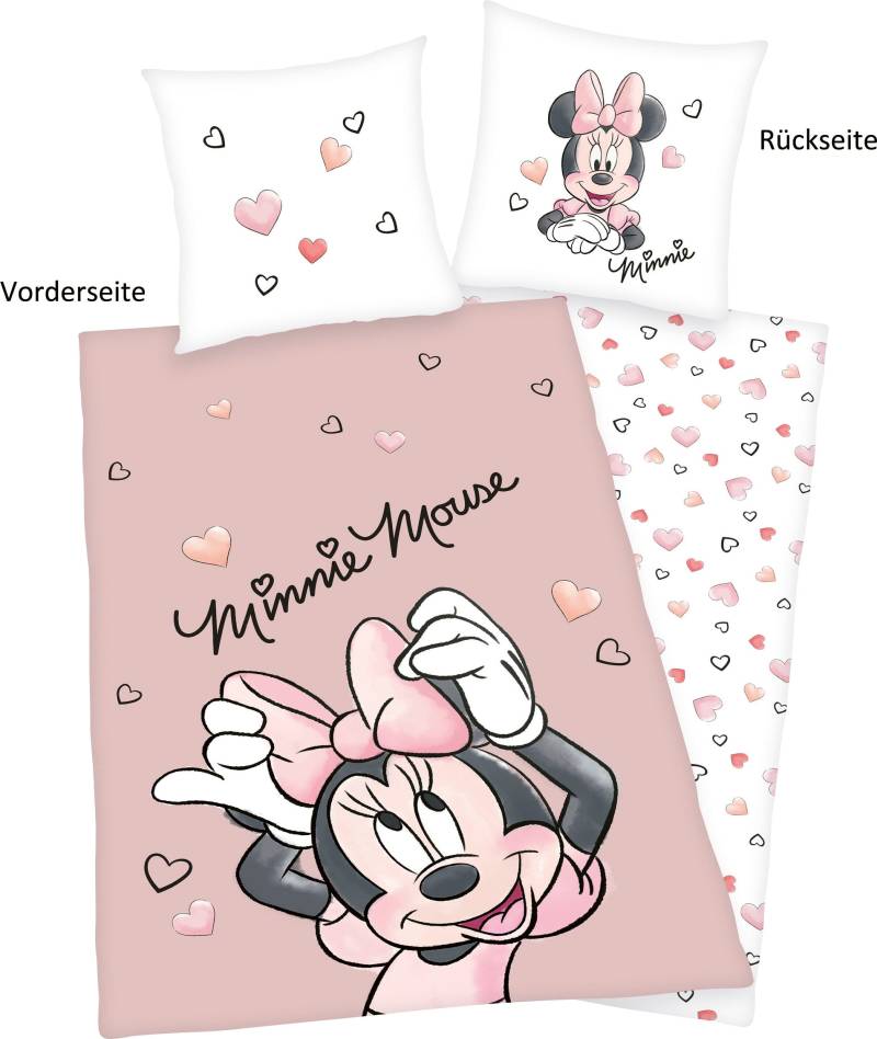 Disney Kinderbettwäsche »Disney´s Minnie Mouse«, mit tollem Minnie Mouse Motiv von Disney