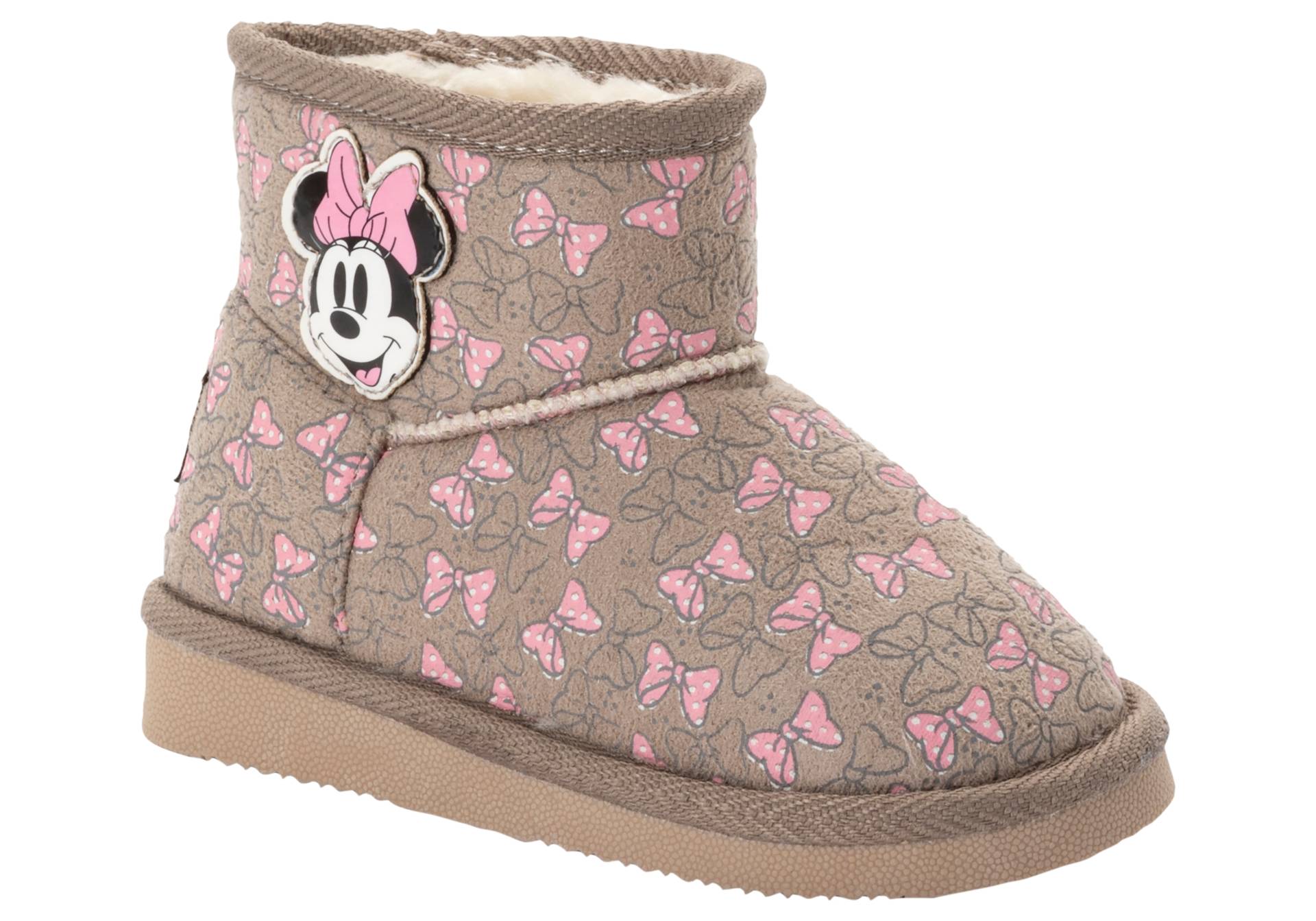 Disney Schlupfboots »Minnie«, Winterboots, Snowboots, Winterschuhe, gefüttert von Disney