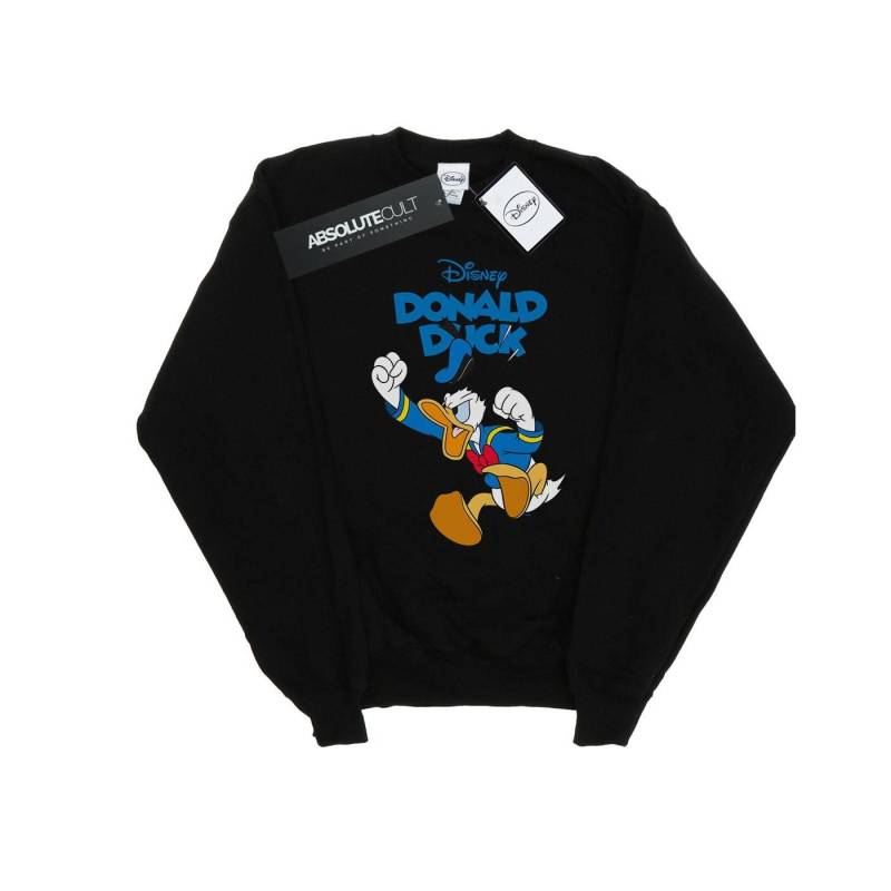 Donald Duck Furious Donald Sweatshirt Herren Schwarz XL von Disney