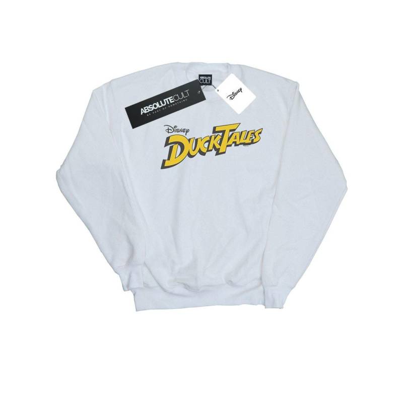 Duck Tales Logo Sweatshirt Herren Weiss L von Disney