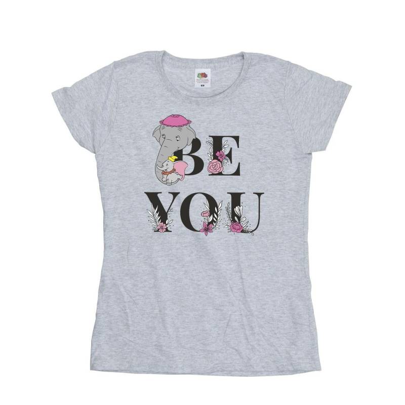 Dumbo Be You Tshirt Damen Grau XL von Disney