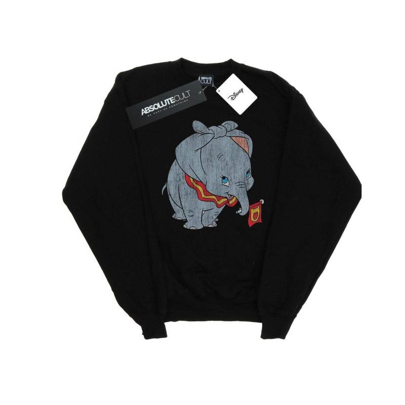 Dumbo Classic Tied Up Ears Sweatshirt Herren Schwarz XXL von Disney