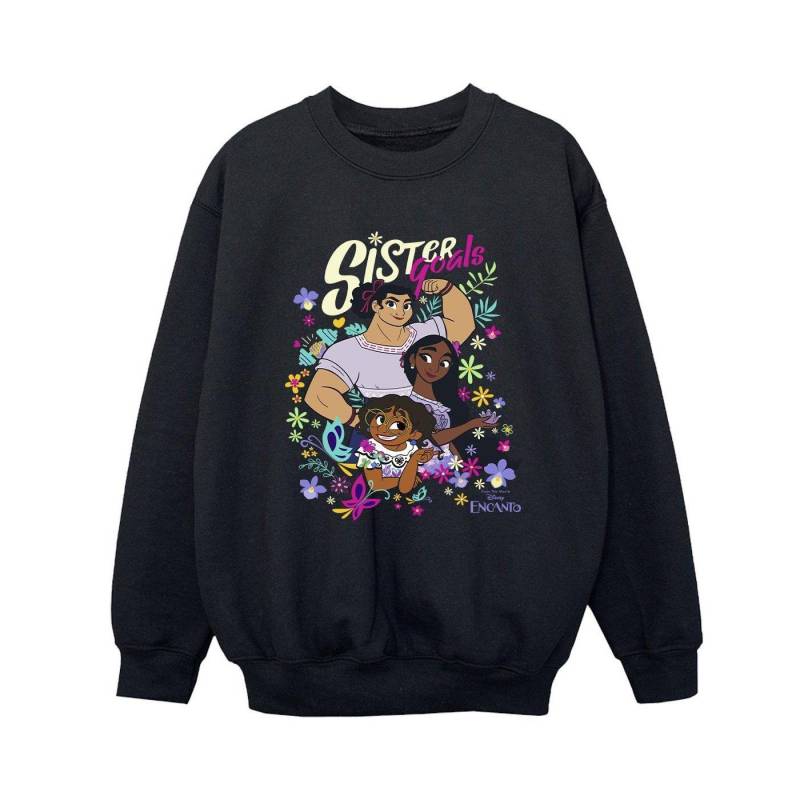 Encanto Sister Goals Sweatshirt Unisex Schwarz 128 von Disney