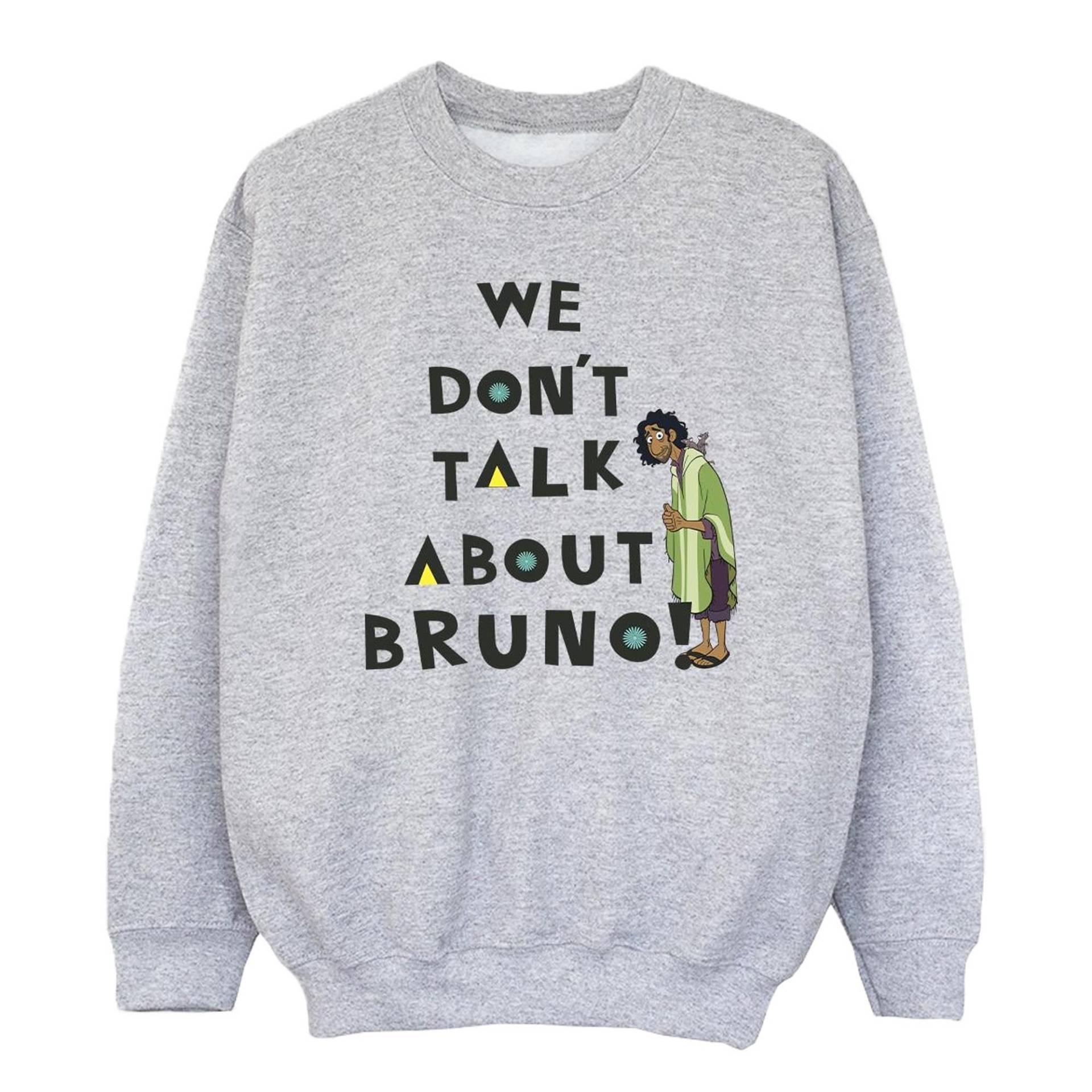 Encanto We Dont Talk About Bruno Boy Sweatshirt Unisex Grau 104 von Disney