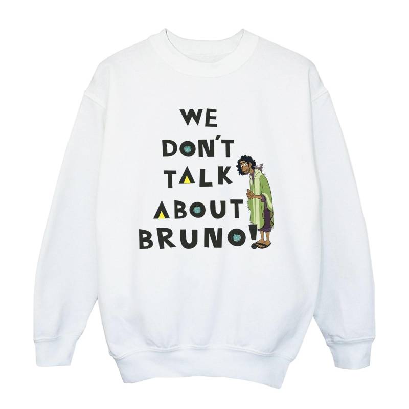 Encanto We Dont Talk About Bruno Boy Sweatshirt Unisex Weiss 116 von Disney