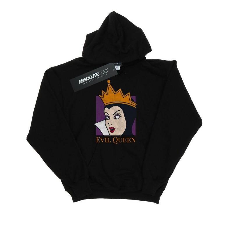 Evil Queen Cropped Head Kapuzenpullover Damen Schwarz L von Disney