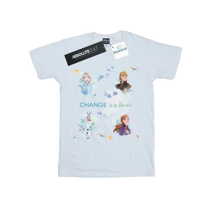 Frozen 2 Change Is In The Air Tshirt Jungen Weiss 116 von Disney