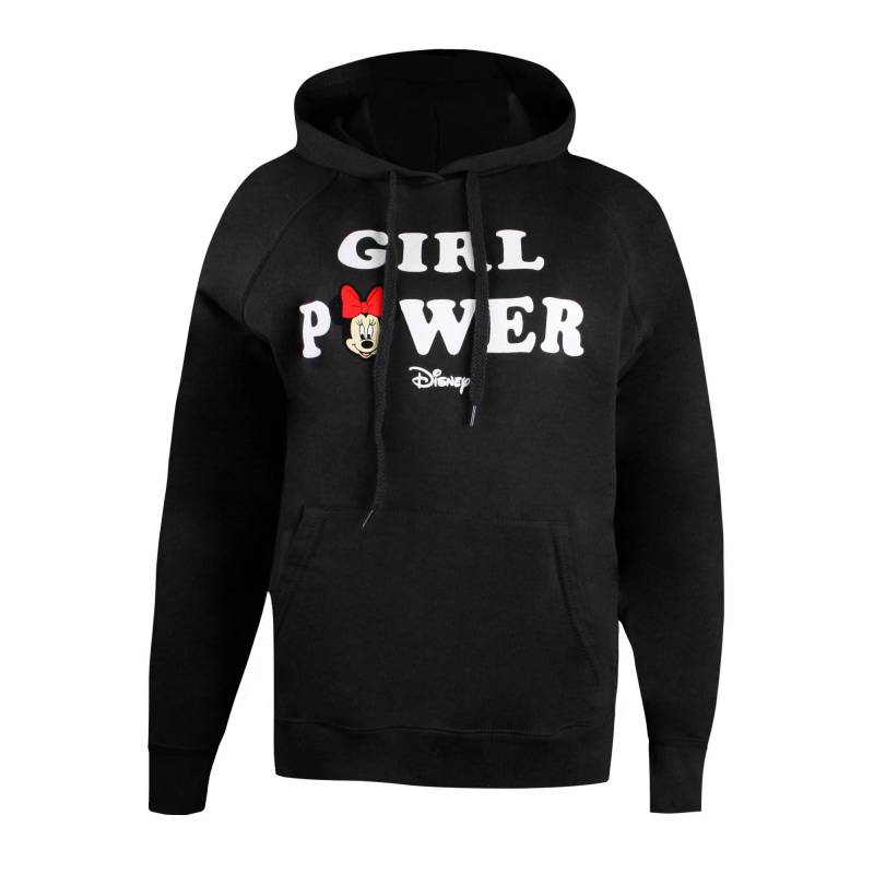 Girl Power Kapuzenpullover Damen Taubengrau XL von Disney