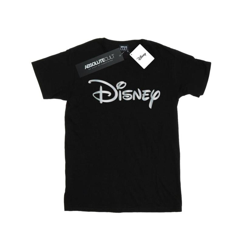 Glacial Logo Tshirt Damen Schwarz XL von Disney