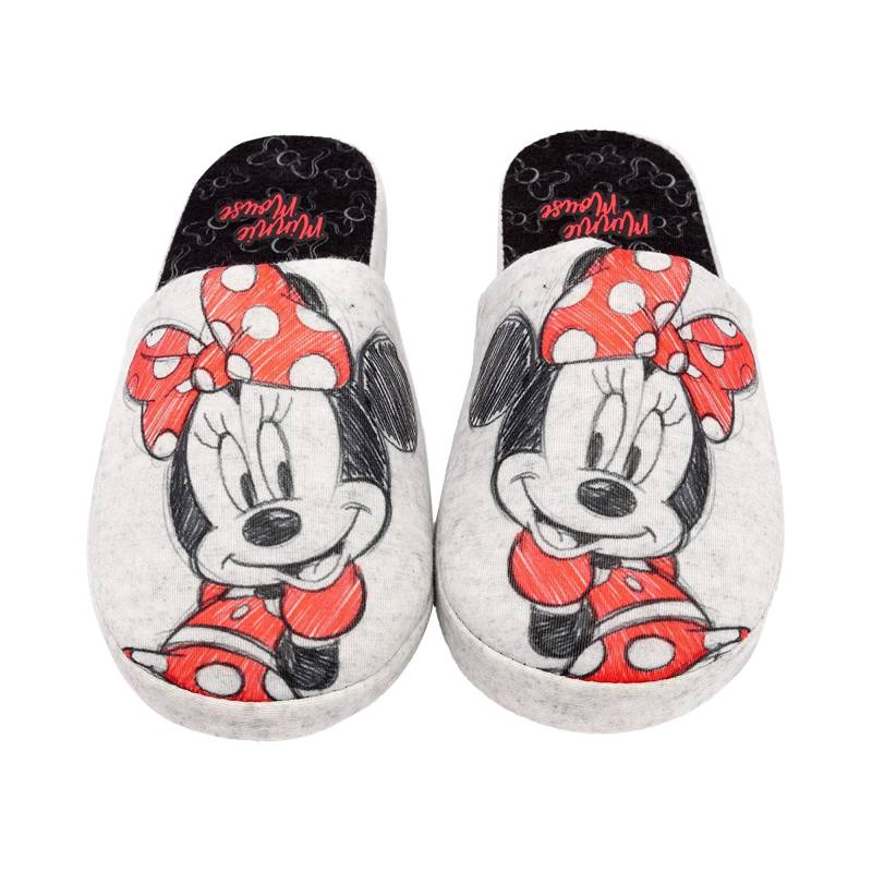 Hausschuhe Damen Grau 35.5 von Disney