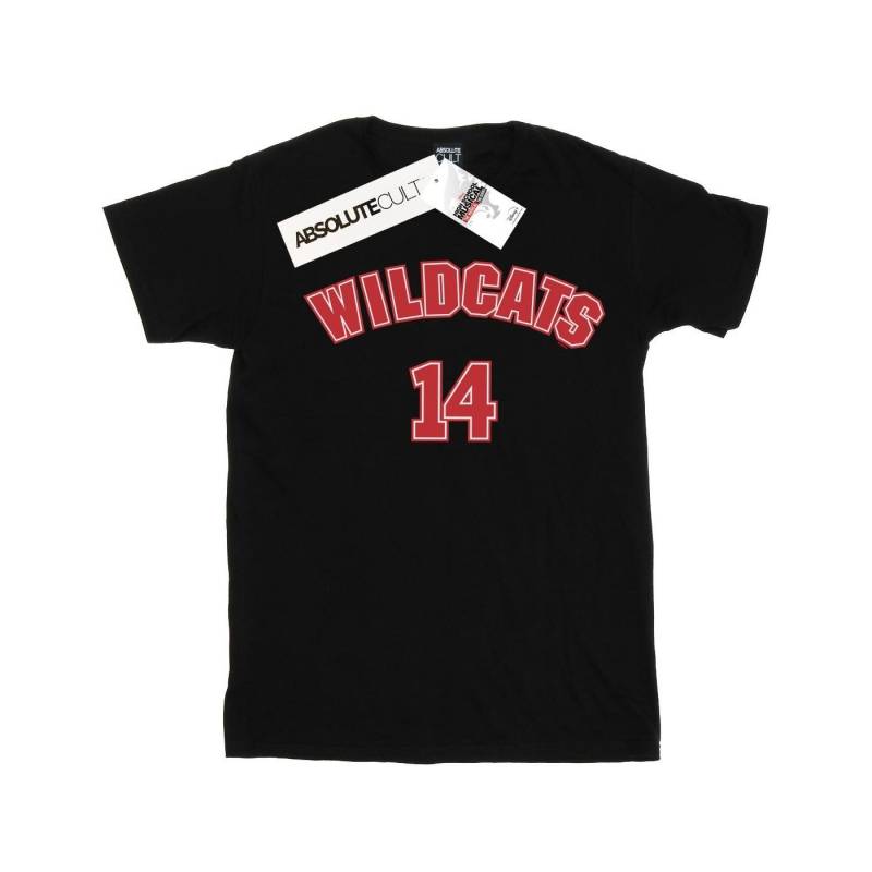 High School Musical The Musical Wildcats 14 Tshirt Damen Schwarz XL von Disney